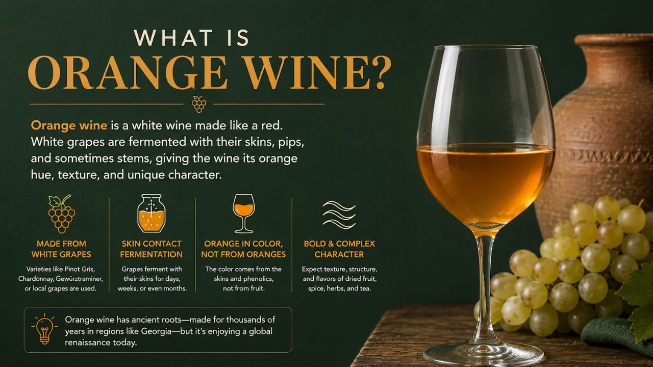 What Is Orange Wine? Taste, Food Pairing, and Why More Wine Lovers Are Trying