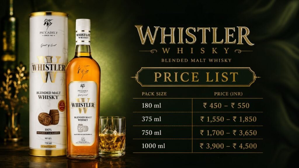 whistler whisky price
