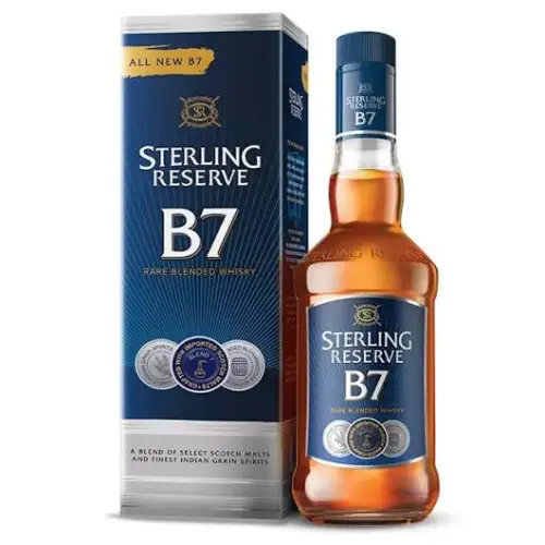 Sterling Reserve B7 – Best Whiskey Under ₹1,000 for More Character