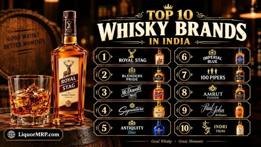 Top 10 Whisky Brands in India 2026: Price List, Top Picks & Guide