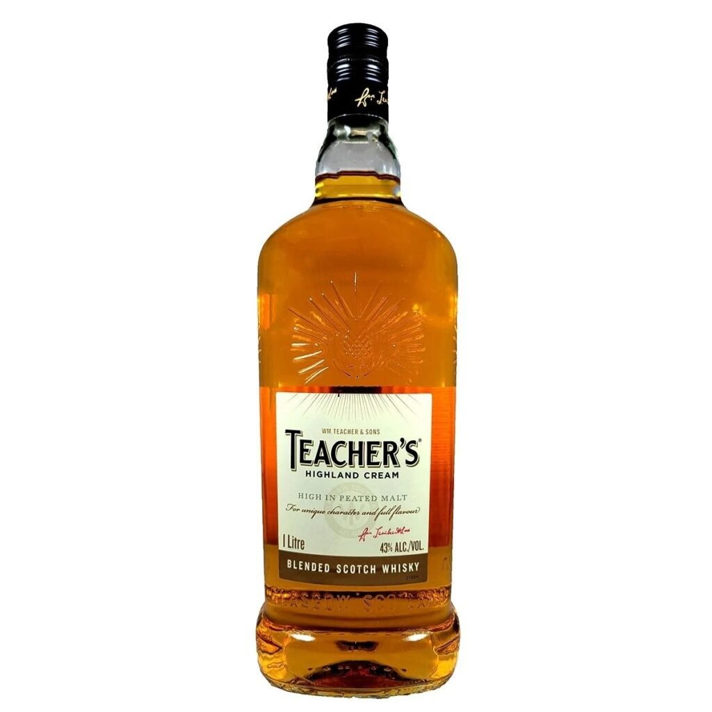 Teacher's Highland Cream – Best for Smoky Flavours
