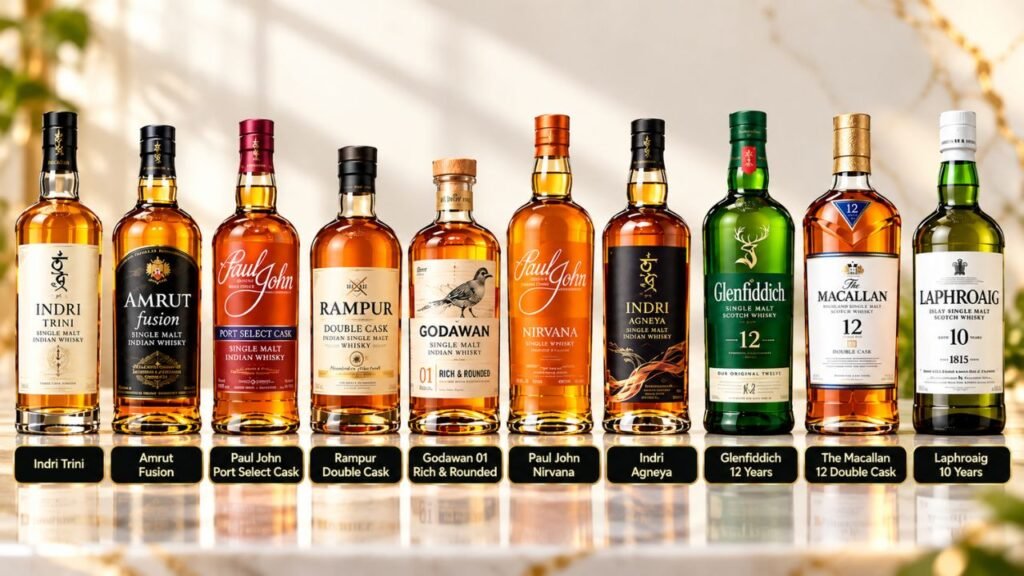 Best Single Malt Whisky in India: Quick Comparison